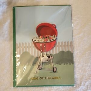 Bundle Booster!  King of the Grill Father's Day Greeting Card